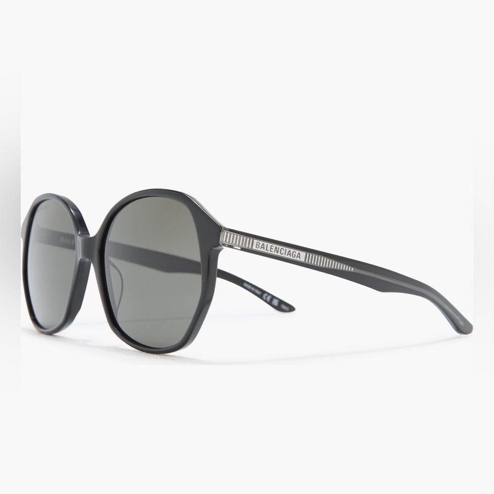 Balenciaga 58mm round sunglasses